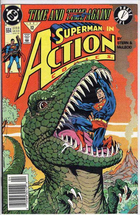 Action Comics #664, Comic Book, Back Issue, buy comics online, comic book store guelph, online comic book store, local comic shop, Long Box Silver's Comics