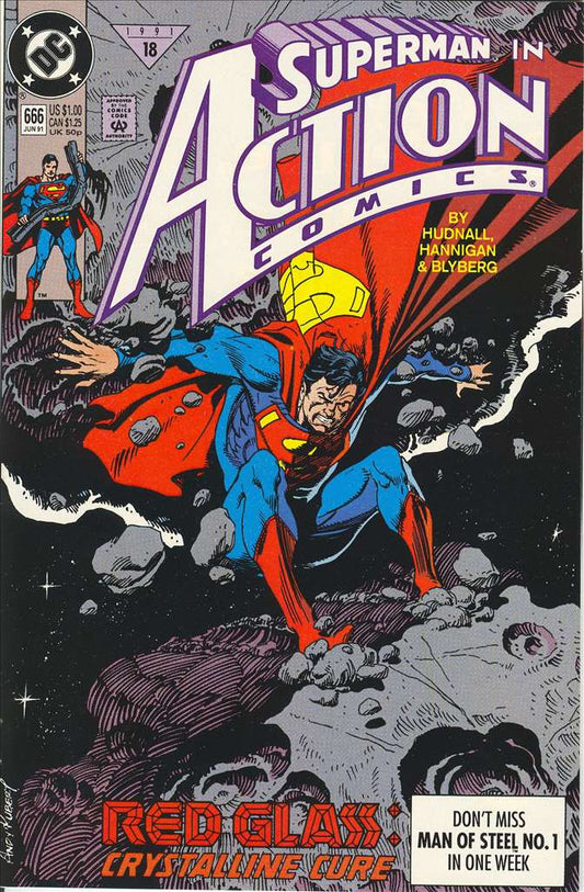 Action Comics #666, Comic Book, Back Issue, buy comics online, comic book store guelph, online comic book store, local comic shop, Long Box Silver's Comics