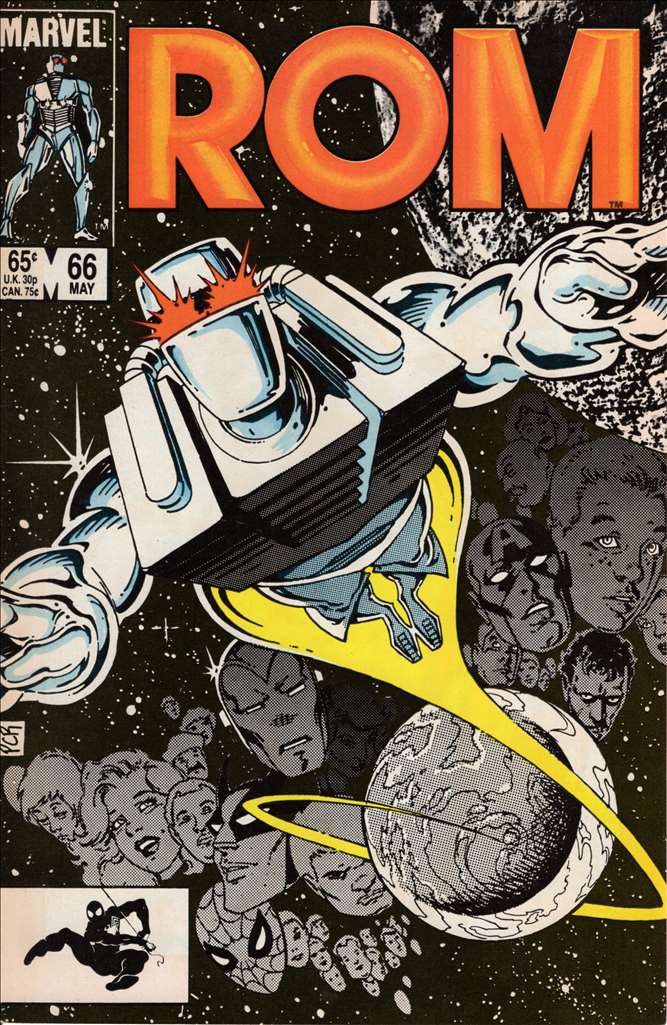 ROM #66, Marvel Comics, Comic Book, Back Issue, buy comics online, comic book store guelph, online comic book store, local comic shop, Long Box Silver's Comics