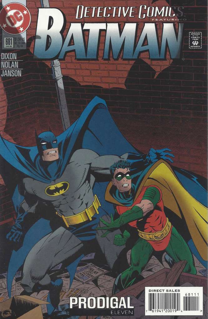 Detective Comics #681 (VF-NM), Comic Book, buy comic books online, online comic book store canada, sell comic books, online, comic websites, comic store,  vintige comic books, comic book store guelph, comic book store,  Long Box Silver's Comics 