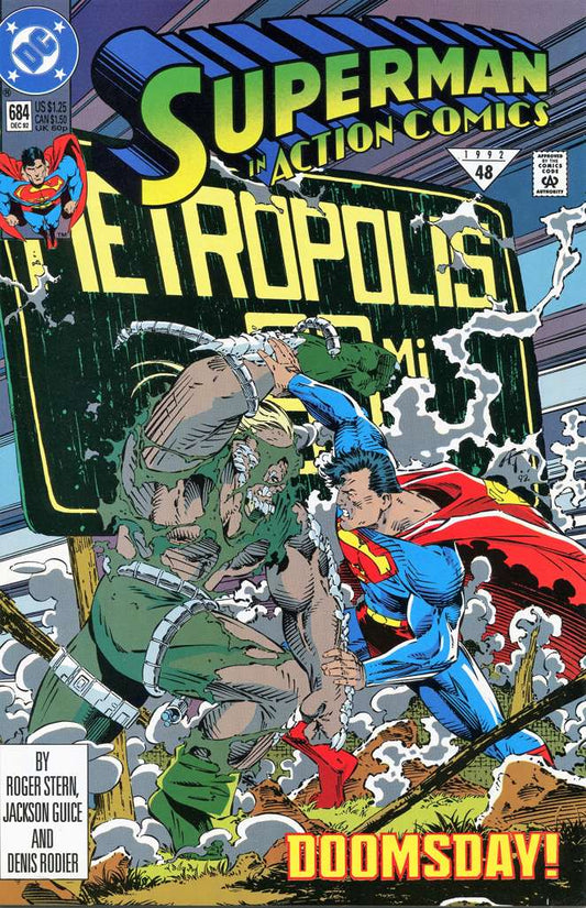 Action Comics #684 (VF-NM), Comic Book, buy comic books online, online comic book store canada, sell comic books, online, comic websites, comic store,  vintige comic books, comic book store guelph, comic book store,  Long Box Silver's Comics 