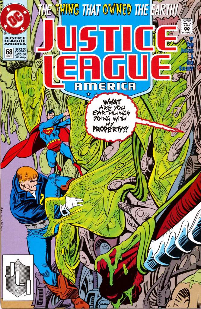 Justice League America #68 (VF-NM), Comic Book, Back Issue, buy comic books online, online comic book store canada, sell comic books, online, comic websites, comic store,  vintige comic books, comic book store guelph, comic book store, comic book store near me, Long Box Silver's Comics 