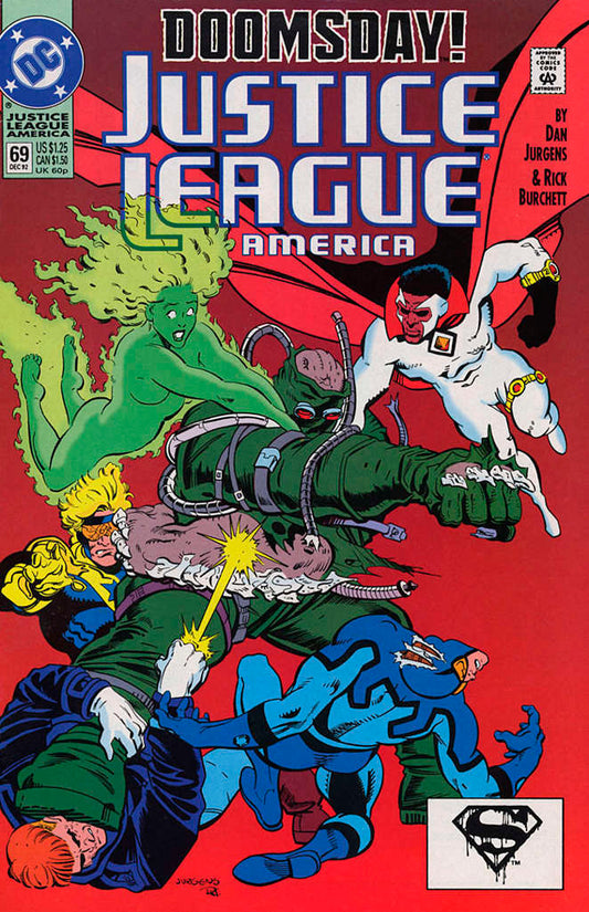 Justice League America #69 (VF-NM), Comic Book, Back Issue, buy comic books online, online comic book store canada, sell comic books, online, comic websites, comic store,  vintige comic books, comic book store guelph, comic book store, comic book store near me, Long Box Silver's Comics 