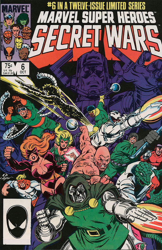 Marvel Super Heroes Secret Wars #6 (VF-NM), Comic Book, buy comic books online, online comic book store canada, sell comic books, online, comic websites, comic store,  vintige comic books, comic book store guelph, comic book store,  Long Box Silver's Comics 