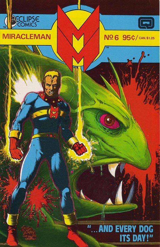 Miracleman #6, Eclipse Comics, Comic Book, Back Issue, buy comics online, comic book store guelph, online comic book store, local comic shop, Long Box Silver's Comics