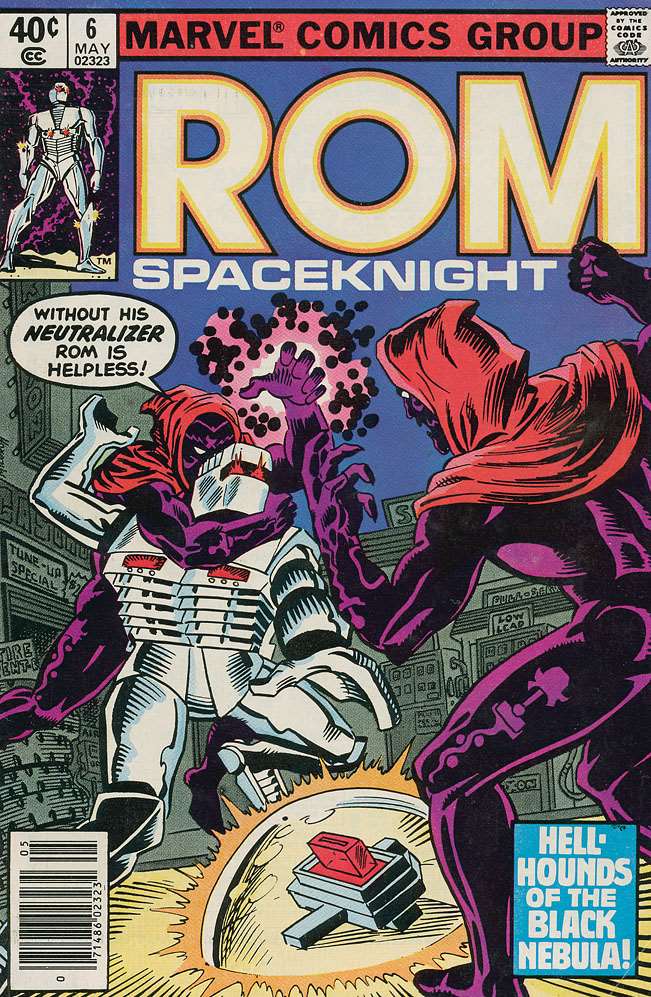 ROM #6, Marvel Comics, Comic Book, Back Issue, buy comics online, comic book store guelph, online comic book store, local comic shop, Long Box Silver's Comics