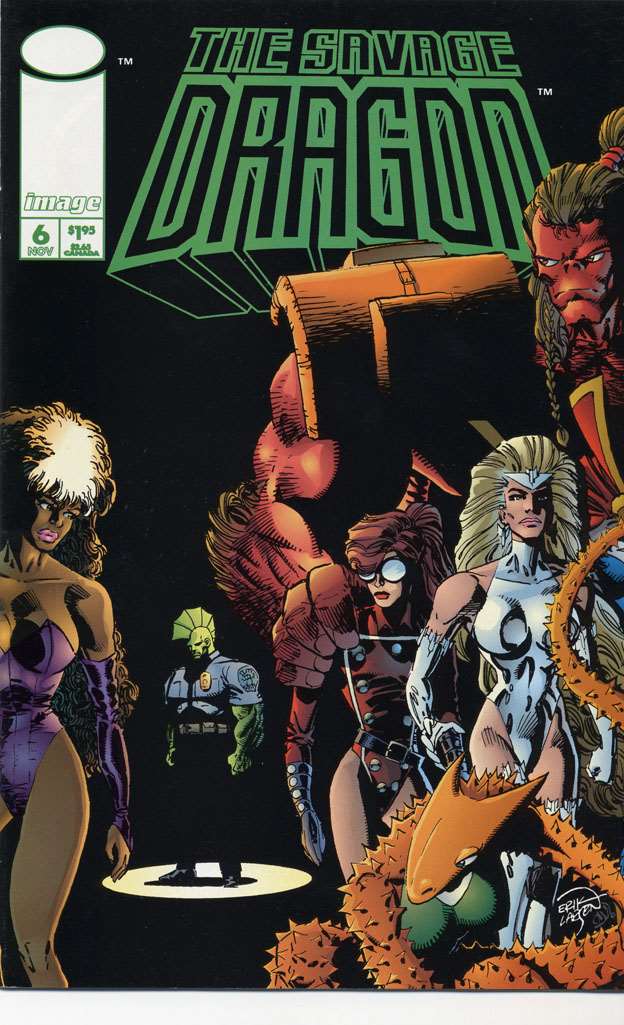 The Savage Dragon #6, Comic Book, Back Issue, buy comics online, comic book store guelph, online comic book store, local comic shop, Long Box Silver's Comics