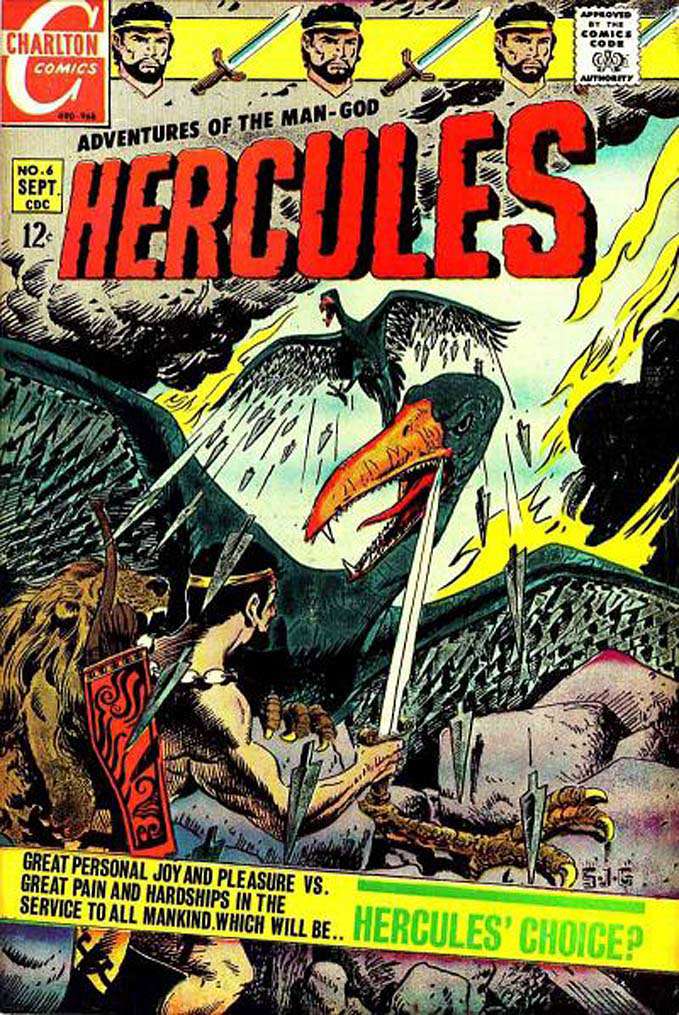 Hercules (Charlton) #6 (VF), Comic Book, buy comic books online, online comic book store canada, sell comic books, online, comic websites, comic store,  vintige comic books, comic book store guelph, comic book store,  Long Box Silver's Comics 