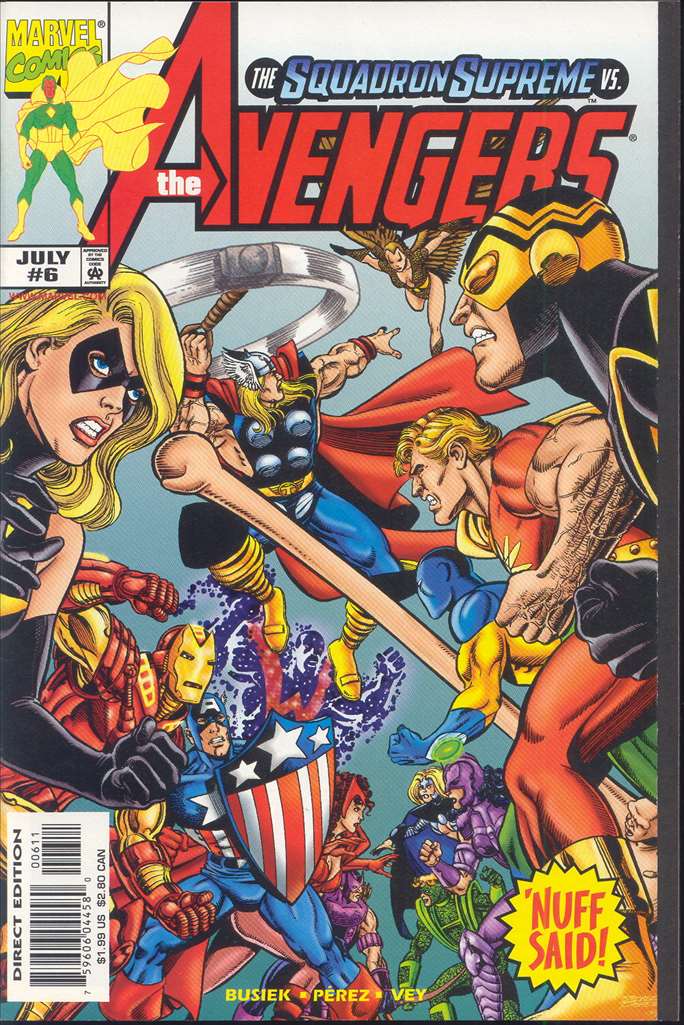 Avengers (Vol. 3) #6, Comic Book, Back Issue, buy comics online, comic book store guelph, online comic book store, local comic shop, Long Box Silver's Comics