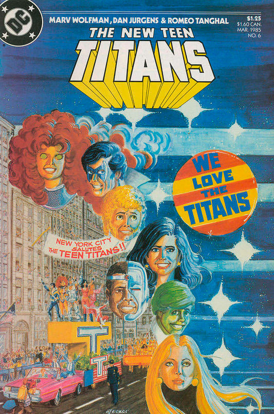 New Teen Titans, The (2nd Series) #6 (VF-NM), Comic Book, Back Issue, buy comic books online, online comic book store canada, sell comic books, online, comic websites, comic store,  vintige comic books, comic book store guelph, comic book store, comic book store near me, Long Box Silver's Comics 