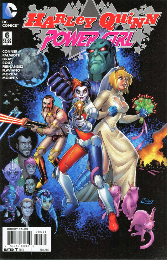 Harley Quinn and Power Girl #6 (VF-NM), Comic Book, Back Issue, buy comic books online, online comic book store canada, sell comic books, online, comic websites, comic store,  vintige comic books, comic book store guelph, comic book store, comic book store near me, Long Box Silver's Comics 