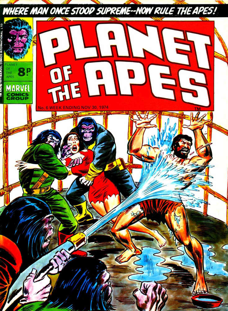 Planet of the Apes (Marvel UK) #6 (F), Comic Book, buy comic books online, online comic book store canada, sell comic books, online, comic websites, comic store,  vintige comic books, comic book store guelph, comic book store,  Long Box Silver's Comics