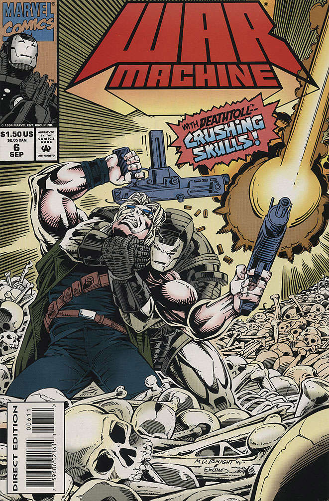 War Machine #6 (VF-NM), Comic Book, Back Issue, buy comic books online, online comic book store canada, sell comic books, online, comic websites, comic store,  vintige comic books, comic book store guelph, comic book store, comic book store near me, Long Box Silver's Comics 