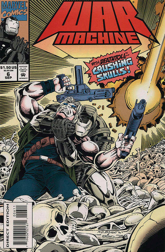 War Machine #6 (VF-NM), Comic Book, Back Issue, buy comic books online, online comic book store canada, sell comic books, online, comic websites, comic store,  vintige comic books, comic book store guelph, comic book store, comic book store near me, Long Box Silver's Comics 