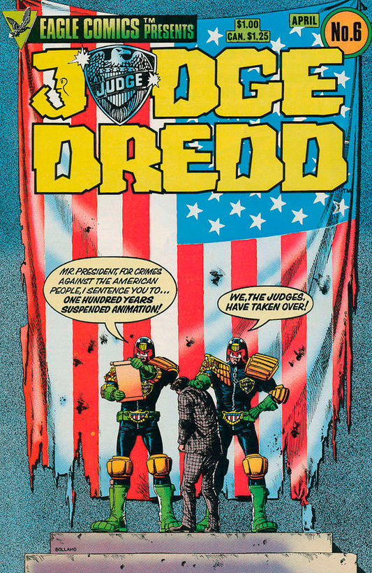 Judge Dredd (Vol. 1) #6 (VF-NM), Comic Book, buy comic books online, online comic book store canada, sell comic books, online, comic websites, comic store,  vintige comic books, comic book store guelph, comic book store,  Long Box Silver's Comics 