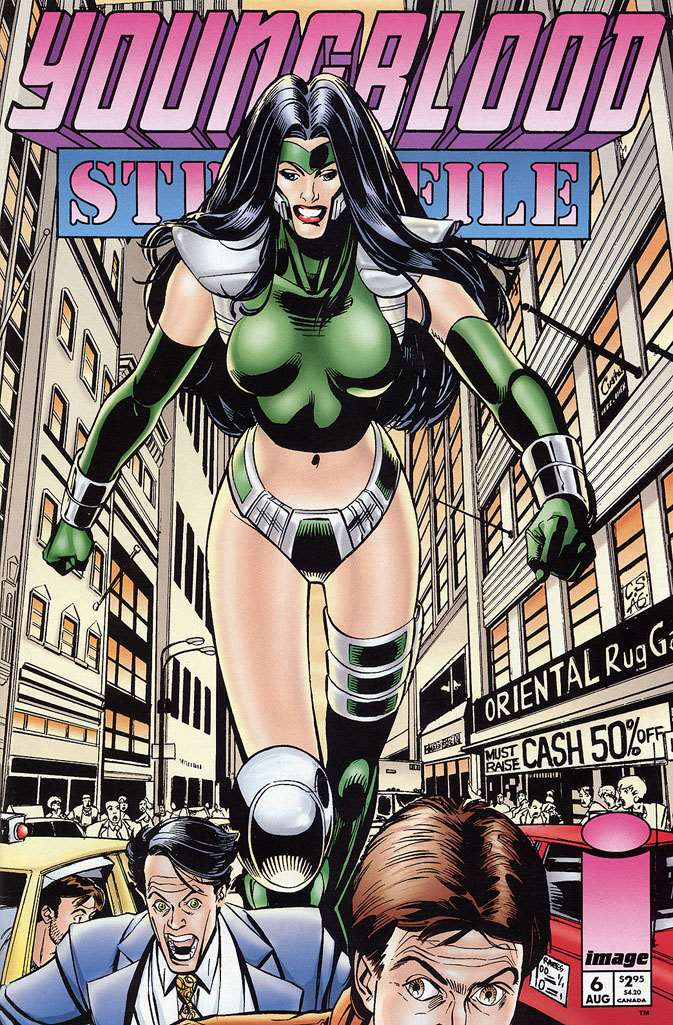 Youngblood: Strikefile #6, Comic Book, Back Issue, buy comic books online, order comics online, marvel comics, sell comic books, online, comic websites, comic store,  vintige comic books, comic book store guelph, comic book store, comic book store near me, Long Box Silver's Comic Book Store