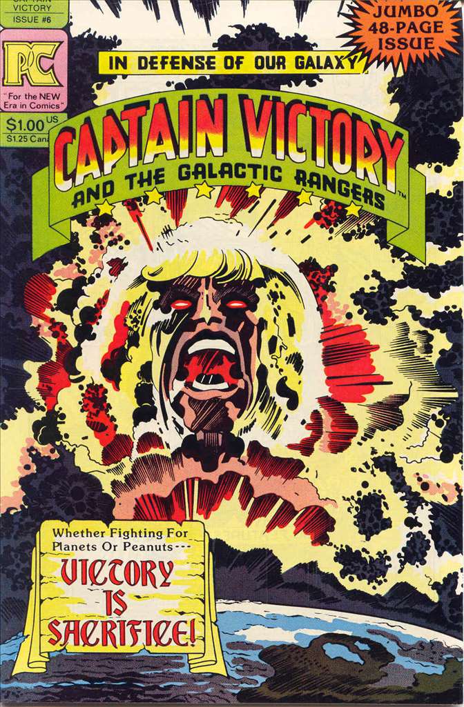 Captain Victory and the Galactic Rangers #6, Comic Book, Back Issue, buy comics online, comic book store guelph, online comic book store, local comic shop, Long Box Silver's Comics