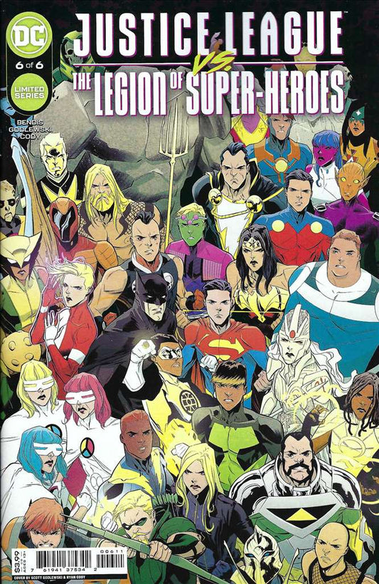 Justice League Vs. The Legion of Super-Heroes #6, Comic Book, Back Issue, buy comic books online, order comics online, marvel comics, sell comic books, online, comic websites, comic store,  vintige comic books, comic book store guelph, comic book store, comic book store near me, Long Box Silver's Comic Book Store