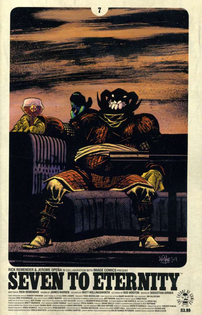 Seven to Eternity (Full Series Set) #1-17 (VF-NM)