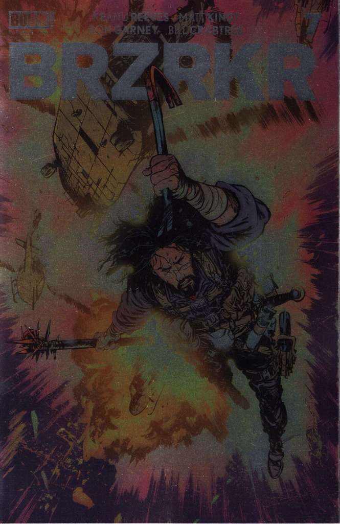 BRZRKR (Full Series Set All Foil Covers) #1-12 Very Fine to Near Mint