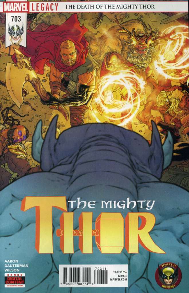 Mighty Thor, The #703 Near Mint, Comic Book, buy comic books online, online comic book store canada, sell comic books, online, comic websites, comic store,  vintige comic books, comic book store guelph, comic book store,  Long Box Silver's Comics 