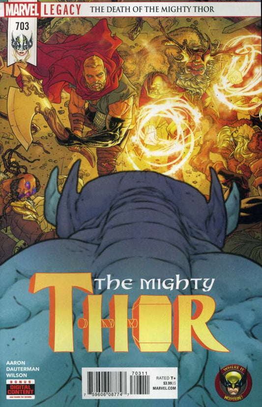 Mighty Thor, The #703 Near Mint, Comic Book, buy comic books online, online comic book store canada, sell comic books, online, comic websites, comic store,  vintige comic books, comic book store guelph, comic book store,  Long Box Silver's Comics 