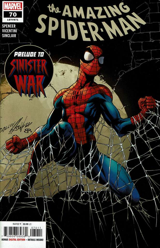 Amazing Spider-Man, The (5th Series) #70 (VF-NM), Comic Book, buy comic books online, online comic book store canada, sell comic books, online, comic websites, comic store,  vintige comic books, comic book store guelph, comic book store,  Long Box Silver's Comics 
