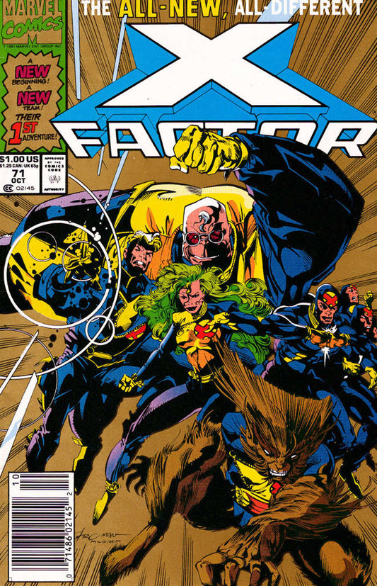 X-Factor #71 2nd Print (VF-NM), Comic Book, Back Issue, buy comic books online, online comic book store canada, sell comic books, online, comic websites, comic store,  vintige comic books, comic book store guelph, comic book store, comic book store near me, Long Box Silver's Comics 