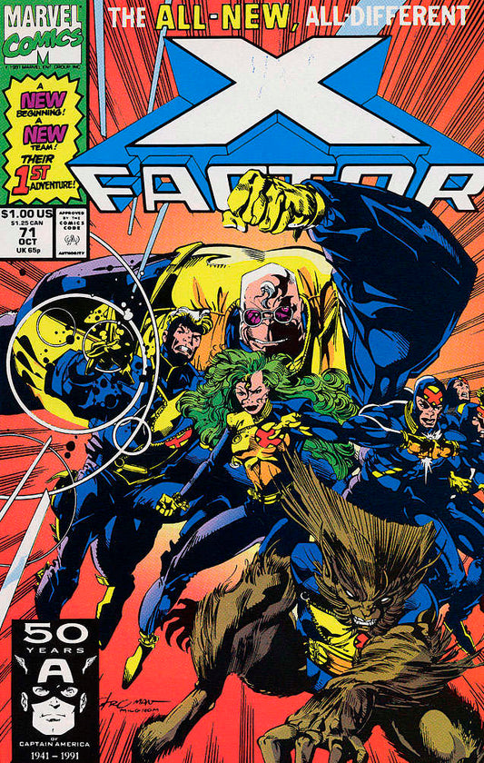 X-Factor #71 (VF-NM), Comic Book, Back Issue, buy comic books online, online comic book store canada, sell comic books, online, comic websites, comic store,  vintige comic books, comic book store guelph, comic book store, comic book store near me, Long Box Silver's Comics 