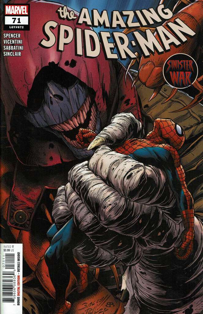 Amazing Spider-Man, The (5th Series) #71 (VF-NM), Comic Book, buy comic books online, online comic book store canada, sell comic books, online, comic websites, comic store,  vintige comic books, comic book store guelph, comic book store,  Long Box Silver's Comics 