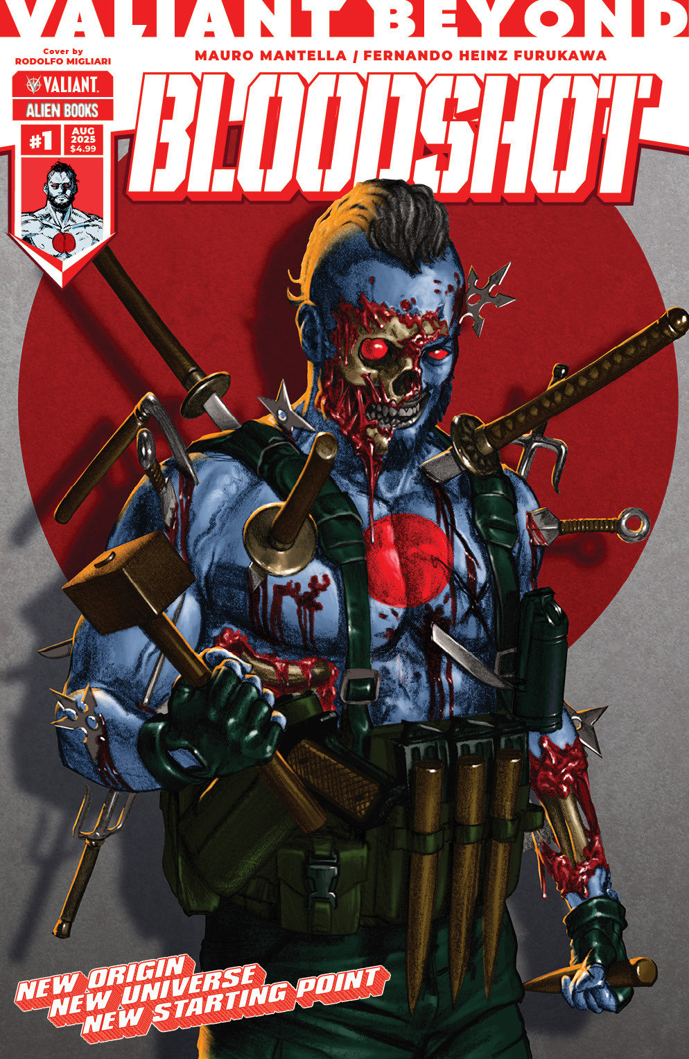 Valiant Beyond: Bloodshot #1 Cover A (Migliari) (VF/NM)
