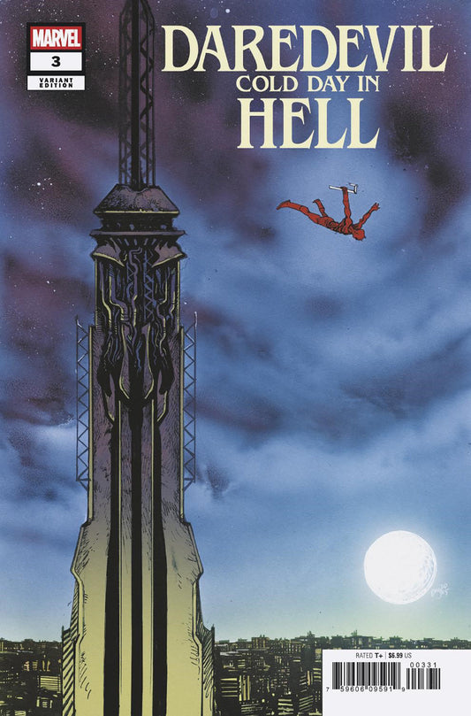Daredevil: Cold Day In Hell #3 Daniel Warren Johnson Variant (VF/NM)