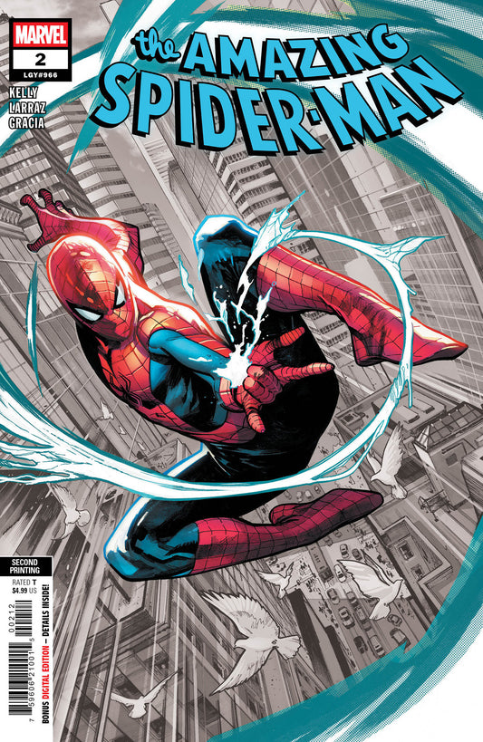 Amazing Spider-Man #2 Pepe Larraz 2nd Print Variant (VF/NM)