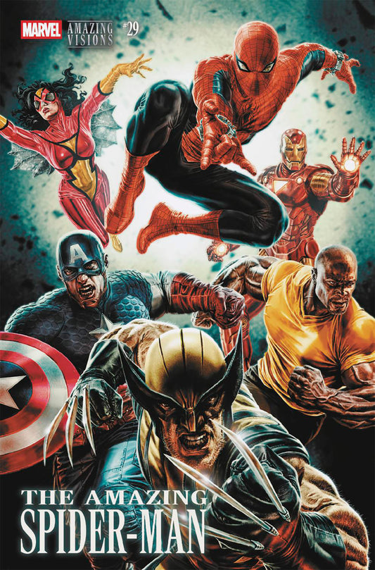 Amazing Spider-Man #29 Lee Bermejo Amazing Visions Variant (VF/NM)