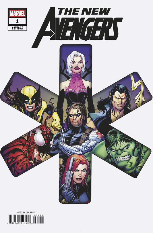 New Avengers #1 Mark Bagley Variant (VF/NM)