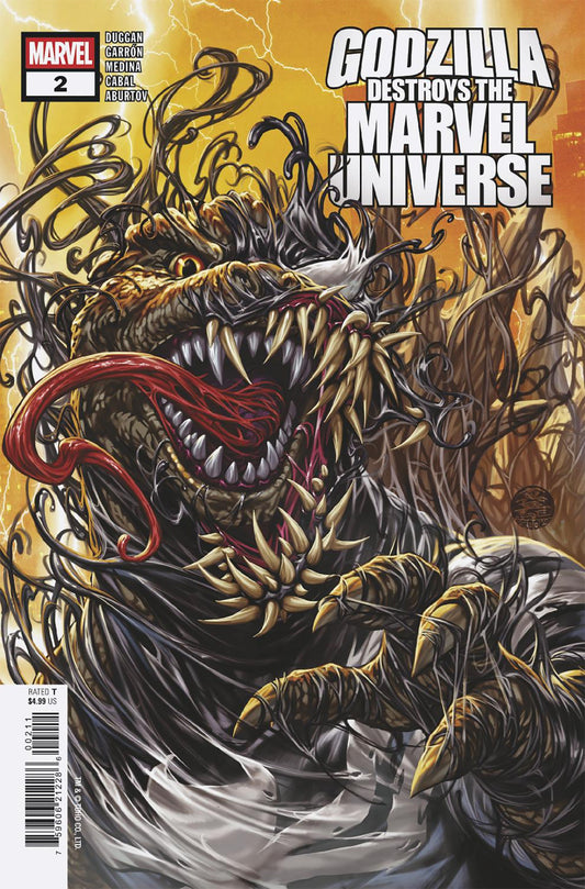 Godzilla Destroys The Marvel Universe #2 (VF/NM)