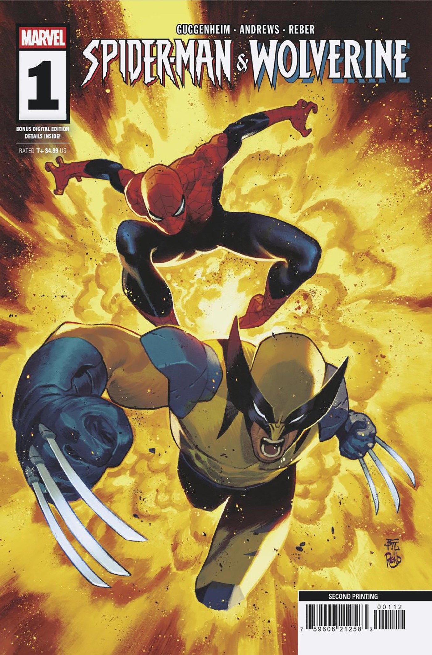Spider-Man & Wolverine #1 Dike Ruan 2nd Print Variant (VF/NM)