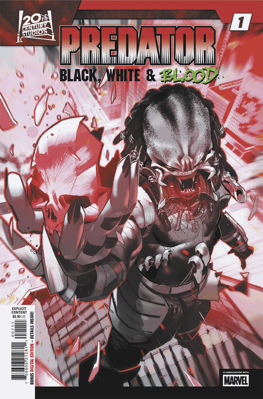 Predator: Black, White & Blood #1 (VF/NM)