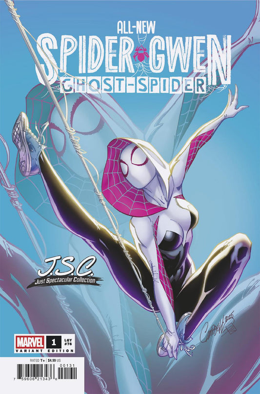 All-New Spider-Gwen: The Ghost-Spider #1 J. Scott Campbell Just Spectacular Collection Variant (VF/NM)