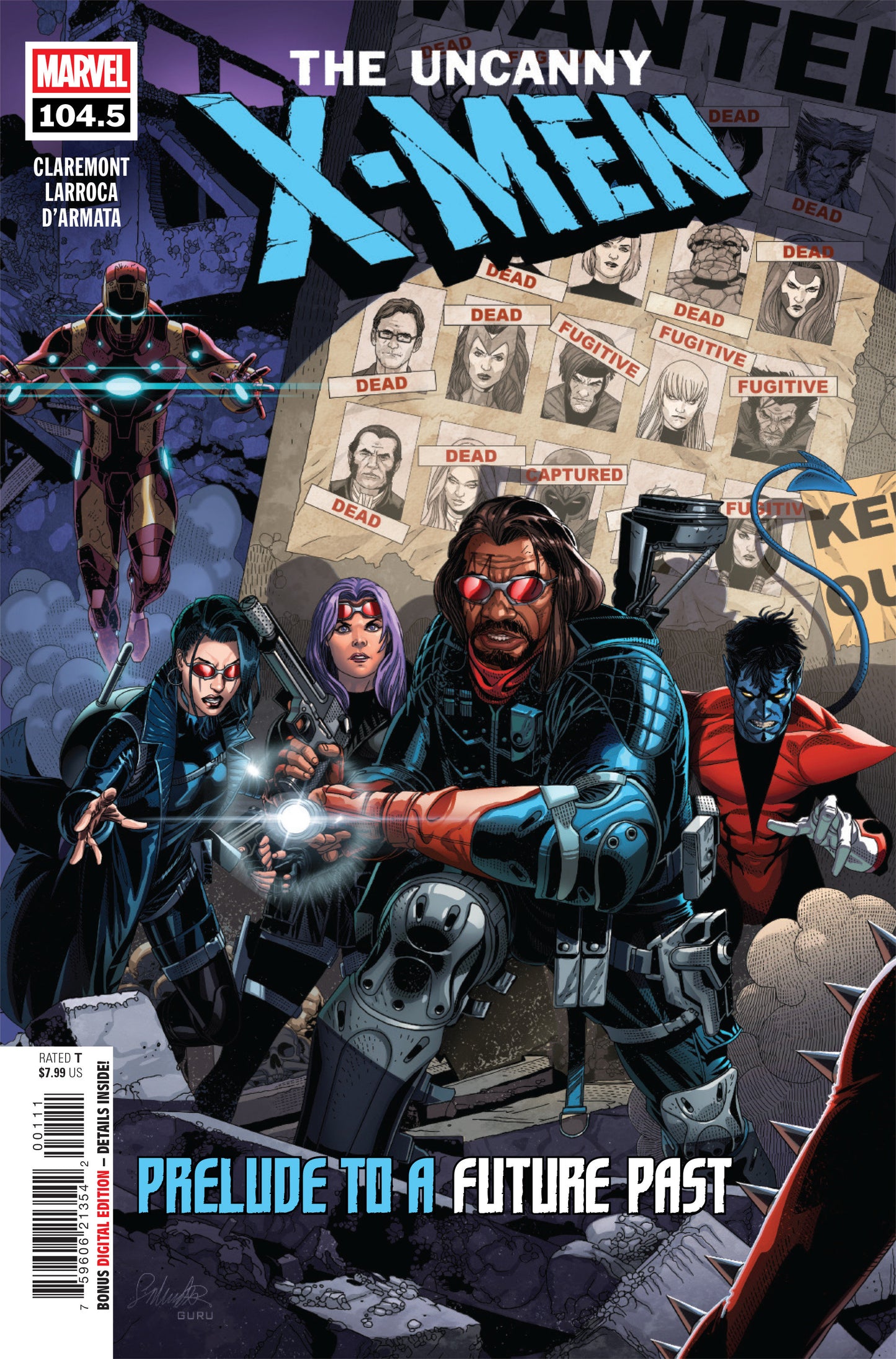 X-Men By Chris Claremont: Prelude To A Future Past #1 (VF/NM)
