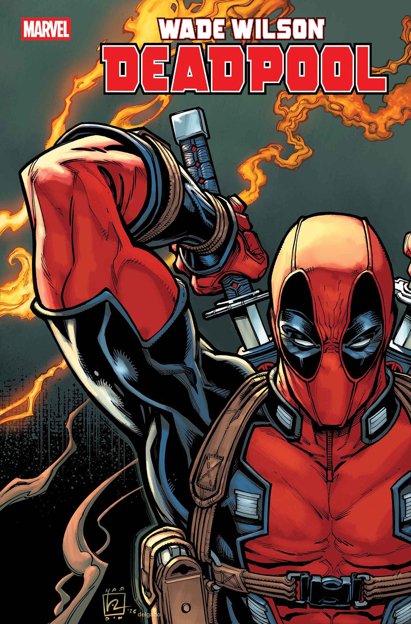 Wade Wilson: Deadpool #5 Chad Hardin Variant (VF-NM)
