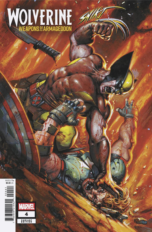Wolverine: Weapons Of Armageddon #4 Davide Paratore Variant (VF/NM)