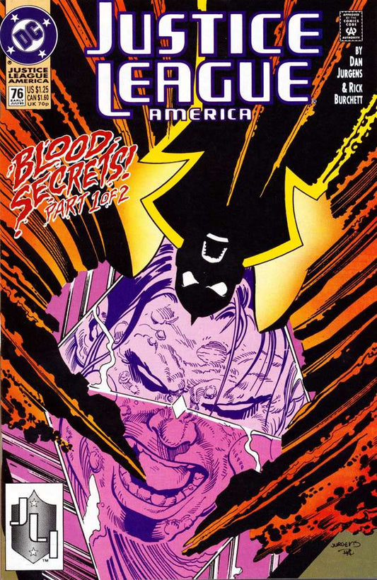 Justice League America #76 (VF-NM), Comic Book, Back Issue, buy comic books online, online comic book store canada, sell comic books, online, comic websites, comic store,  vintige comic books, comic book store guelph, comic book store, comic book store near me, Long Box Silver's Comics 