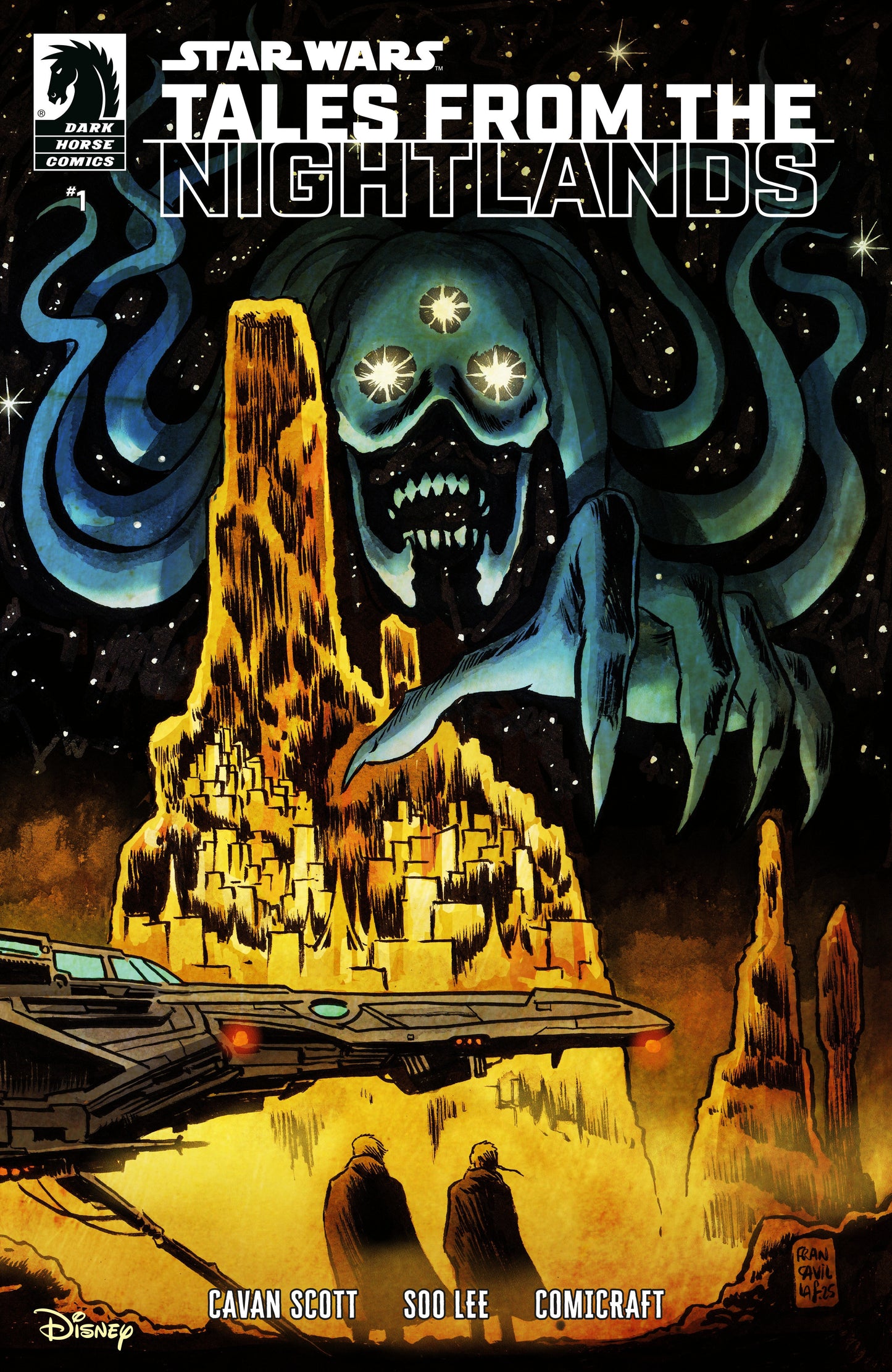 Star Wars: Tales From The Nightlands #1 (Cover A) (Francesco Francavilla) (VF/NM)
