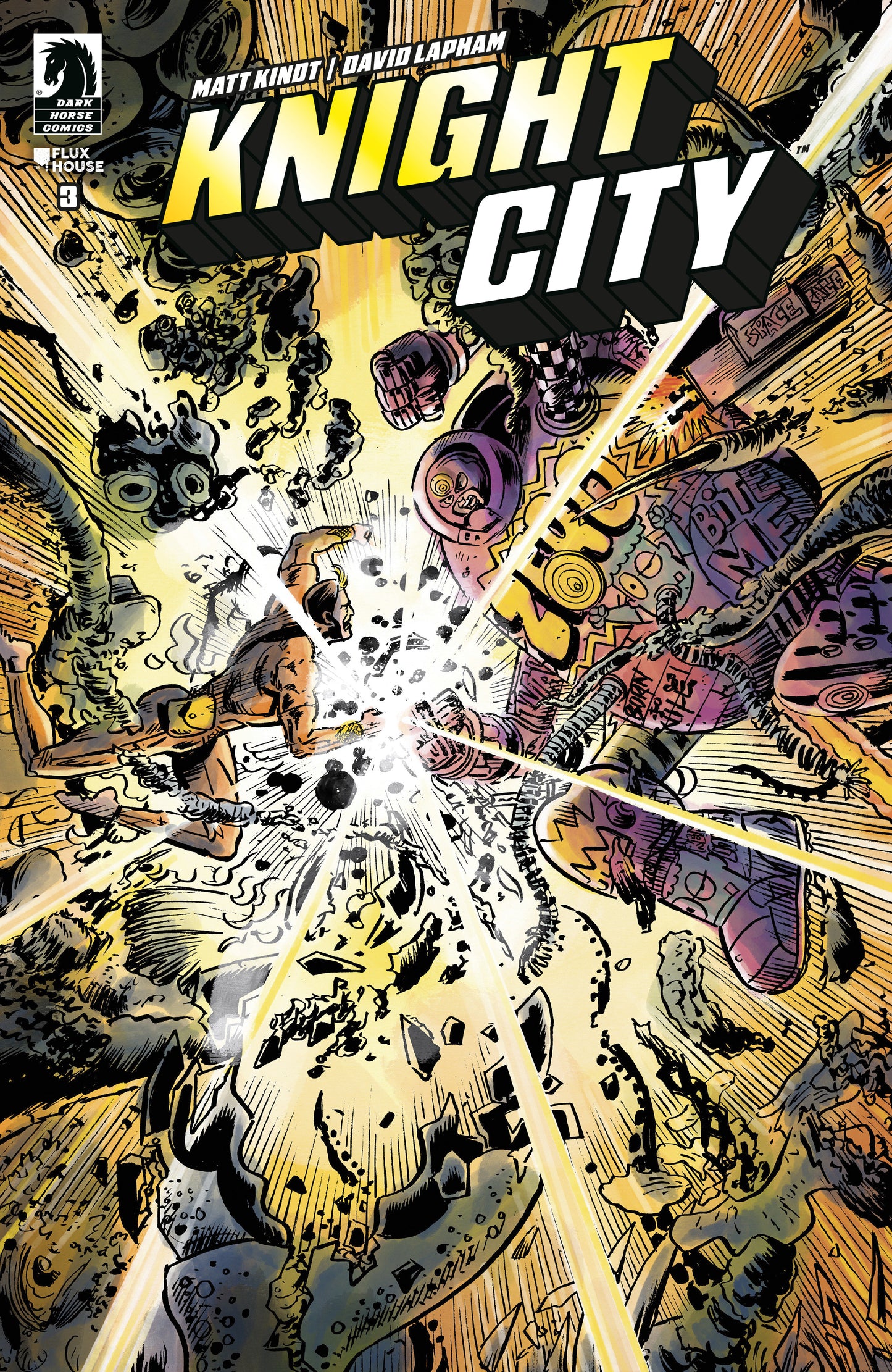 Knight City 3 ISSUE SET #1-3 (Cover A) (David Lapham) (VF/NM)