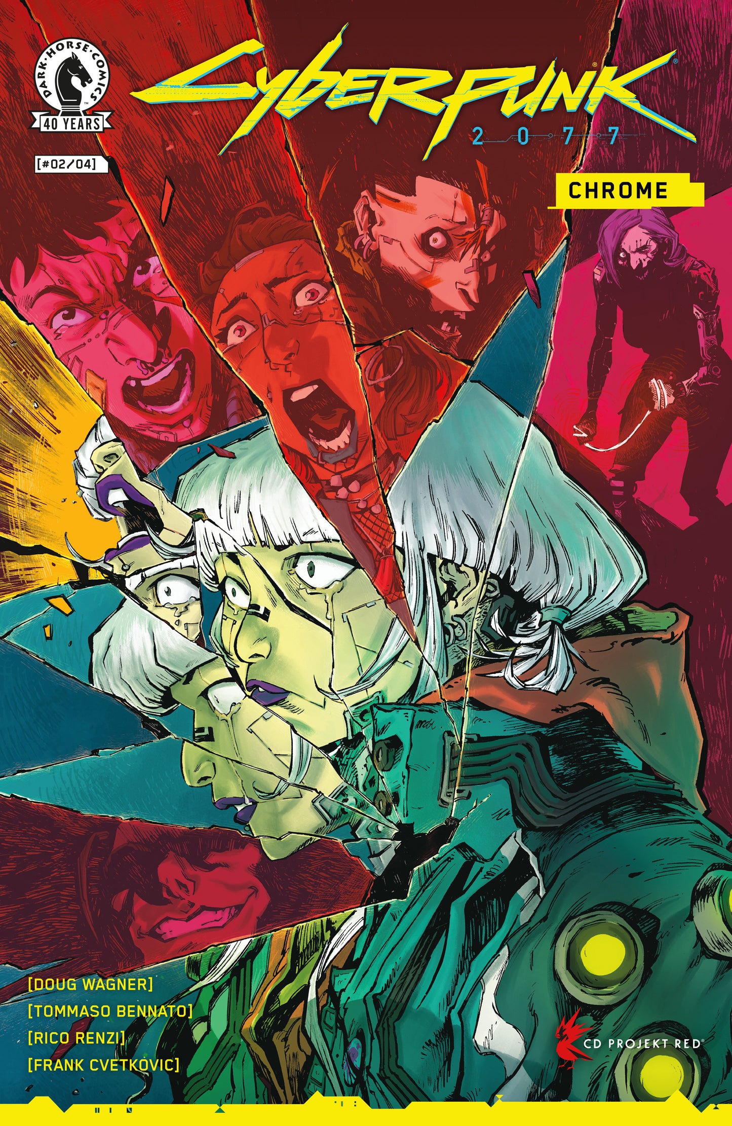 Cyberpunk 2077: Chrome #2 (Cover A) (Tommaso Bennato)