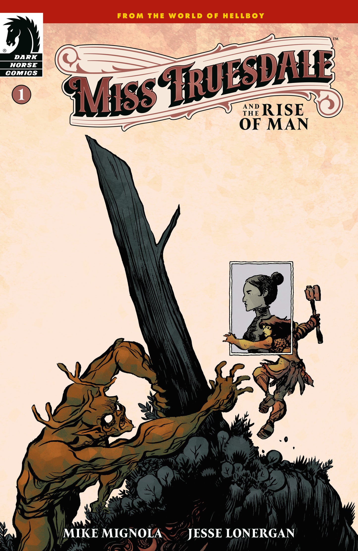 Miss Truesdale And The Rise Of Man #1 (Cover A) (Jesse Lonergan) (VF/NM)