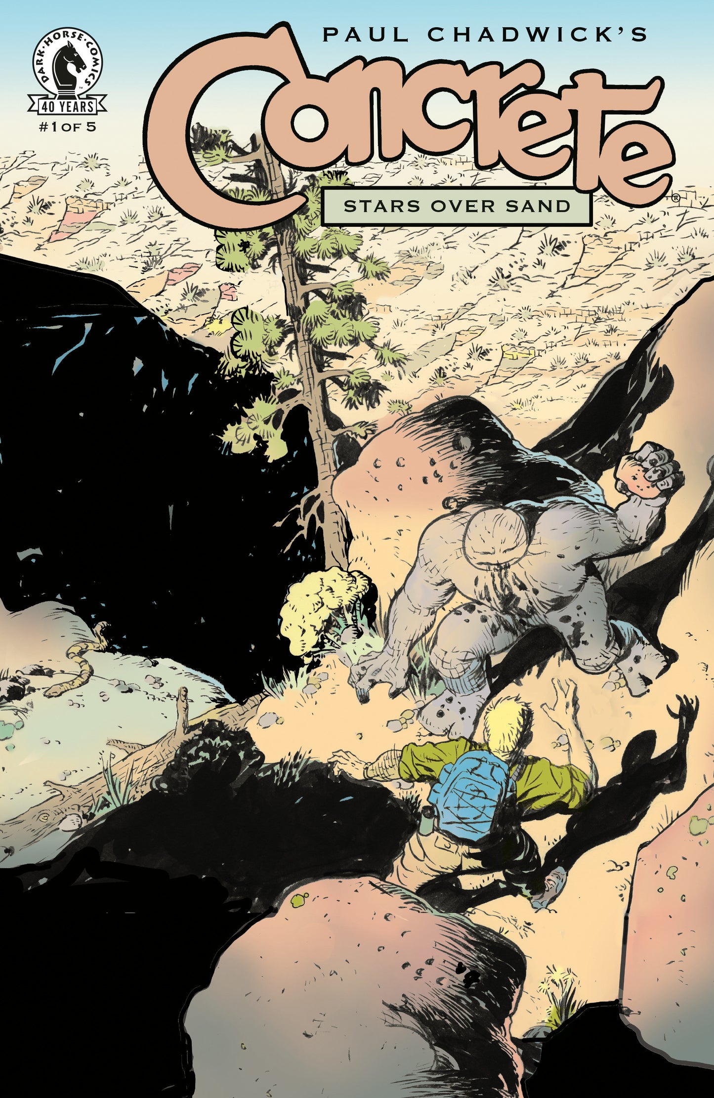 Concrete: Stars Over Sand #1 (Cover B) (Paul Chadwick) (VF-NM)