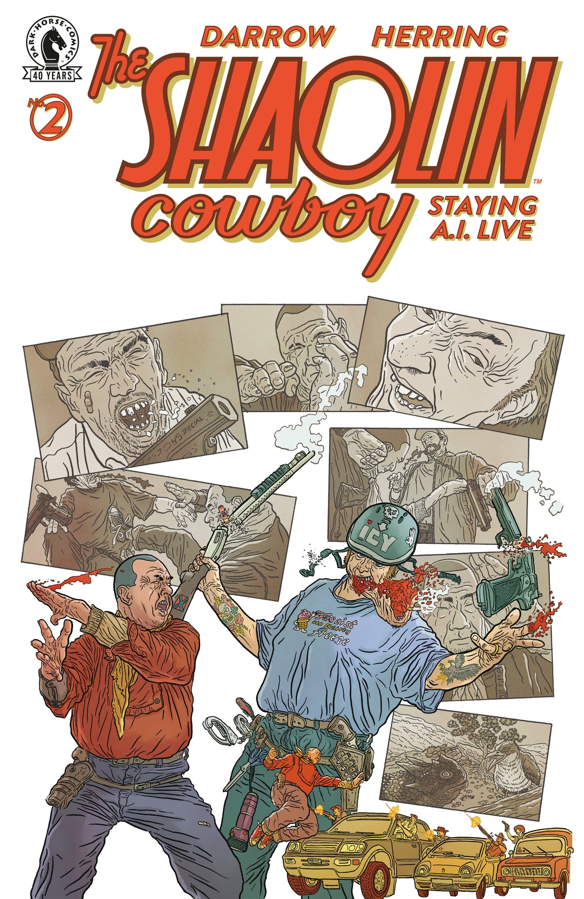 Shaolin Cowboy: Staying A.I.Live #2 (Cover A) (Geof Darrow)