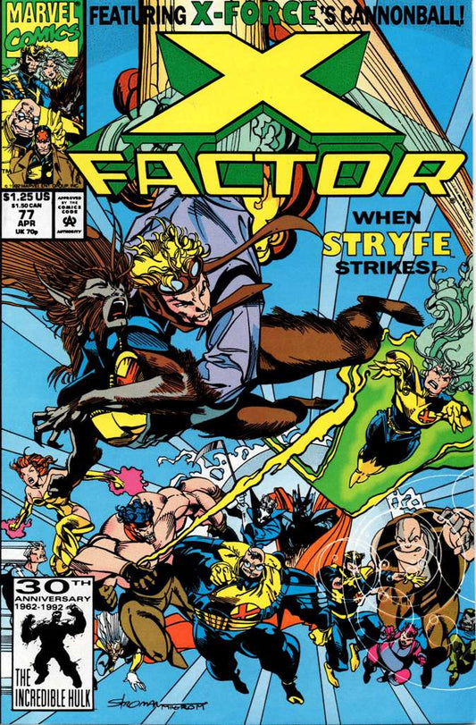 X-Factor #77 (VF-NM), Comic Book, Back Issue, buy comic books online, online comic book store canada, sell comic books, online, comic websites, comic store,  vintige comic books, comic book store guelph, comic book store, comic book store near me, Long Box Silver's Comics 